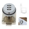 Combination Cam Lock Zinc Alloy Keyless Password Drawer Lock for