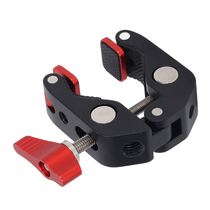 Super Clamp Red Crab Clamp Aluminium Alloy Silicone Cushion Drop