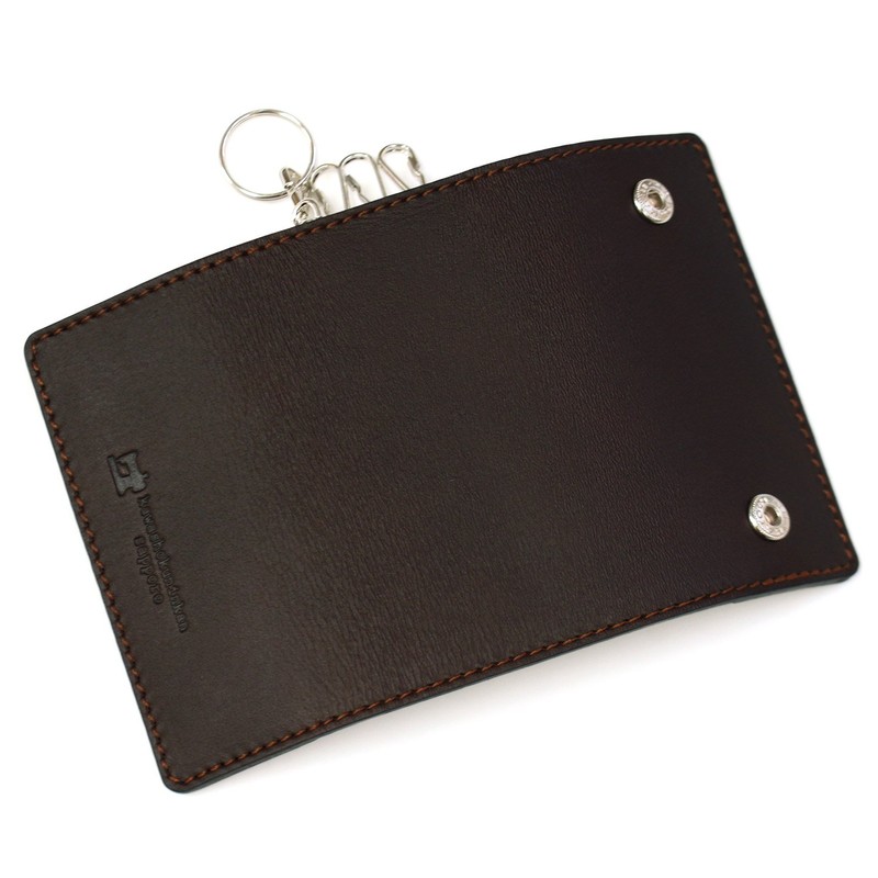 Kawashoku Ninkan Sapporo Leather Craftsman Museum, 4 Row Key Case,