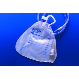 Economy Bedside Drainage Bag with Anti-Reflux Valve - 2000mL, Sterile -SP-Size: 2000 ml Sterility: Sterile - UOM = Each 1
