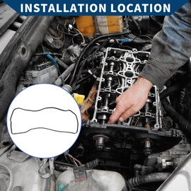 Hihaha No.1121431020 Valve Cover Gasket for LEXUS IS 2005-2013 / Cylinder Head Valve Seal Gasket/Durable Rubber Rocker Cover Gasket / 1 Pcs