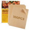 Katbite Air Fryer Disposable Paper Liners 100 Pcs, 9x11 Inch,