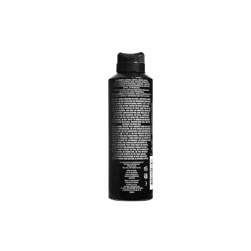 Kenneth Cole Black All Over Body Spray for Men, Aromatic