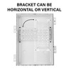 Legrand On-Q AC1050 Enclosure Mounting Plate, 5 inch, White