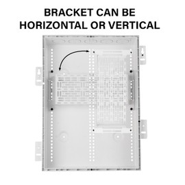 Legrand On-Q AC1050 Enclosure Mounting Plate, 5 inch, White