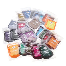 TEHAUX Tie Dye Powder Kit Colors for Clothing Dyeing Bulk Tie Dye Party Supplies Fabric Dye Kit