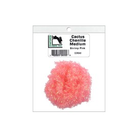 Hareline Cactus Chenille Medium Shrimp Pink