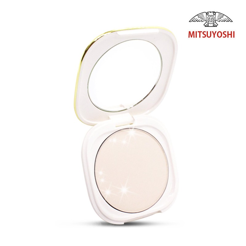 Mitsuyoshi Genuine Moisture Pearl Compact Powder Pact PL-1, Pearl Compact