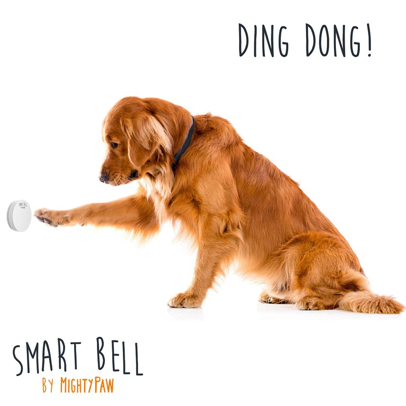 Mighty Paw Smart Bell 2.0, Dog Doorbell for Potty Communication,