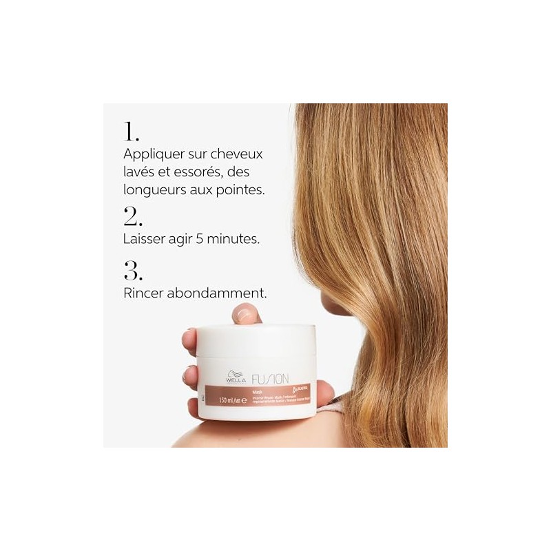 Wella Professionals Fusion Mascarilla Reparadora con Aminoacidos de Seda