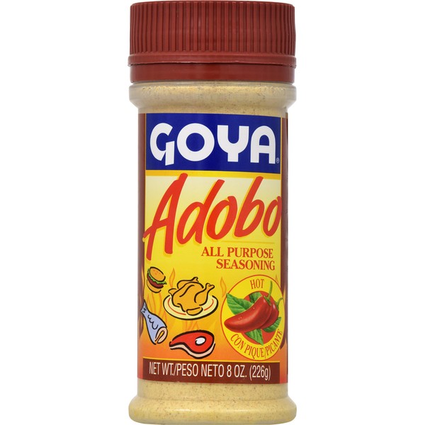Goya Adobo All Purpose Seasoning Hot, 8 Ounce