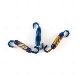 Colored Motorcycle Muffler 1p Spring Repair Fixing Replacement Hook Tuning Parts / 컬러 바이크 머플러 스프링 1p 수리 고정 교체 후크 튜닝 부품