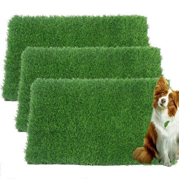 Hamiledyi Artificial Dog Grass Mat,Puppy Pee Pad Turf Rug Pet