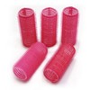Freestyle Self Grip Rollers, 24 mm Diameter, Pink, 5 Count