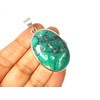 Tibetan TURQUOISE Sterling Silver 925 Pendant - (TTPT0807166)