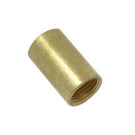 Brass Sleeve 12 x 20 mm M10 x 1 Internal Thread Raw Connection Sleeve Threaded Pipe Pack of 2