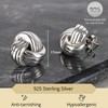 MAX + STONE Love Knot Stud Earrings for Women |