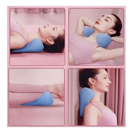 Cervical Trapezius Massager Portable Neck acupressure machine blue