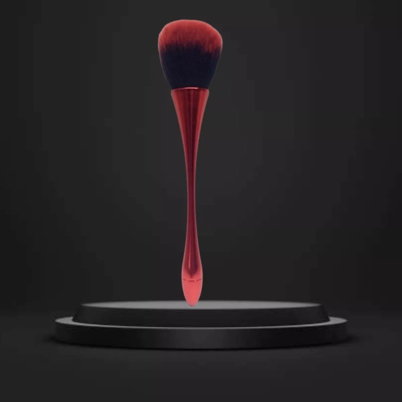 Cosmetic Brush Brocha Para Maquillaje Aplicacion De Polvo Cerdas Suaves