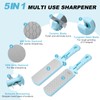 sourcing map 2pcs Hand Sharpening Stone Whetstone, 400/1000 Grits 2