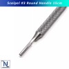 INSTUMAX® X1 Round Scalpel Handle - Medical Grade, Fits Blades