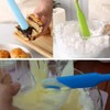 3 Pack Non-stick Wax Spatulas Silicone Body Hair Removal Sticks