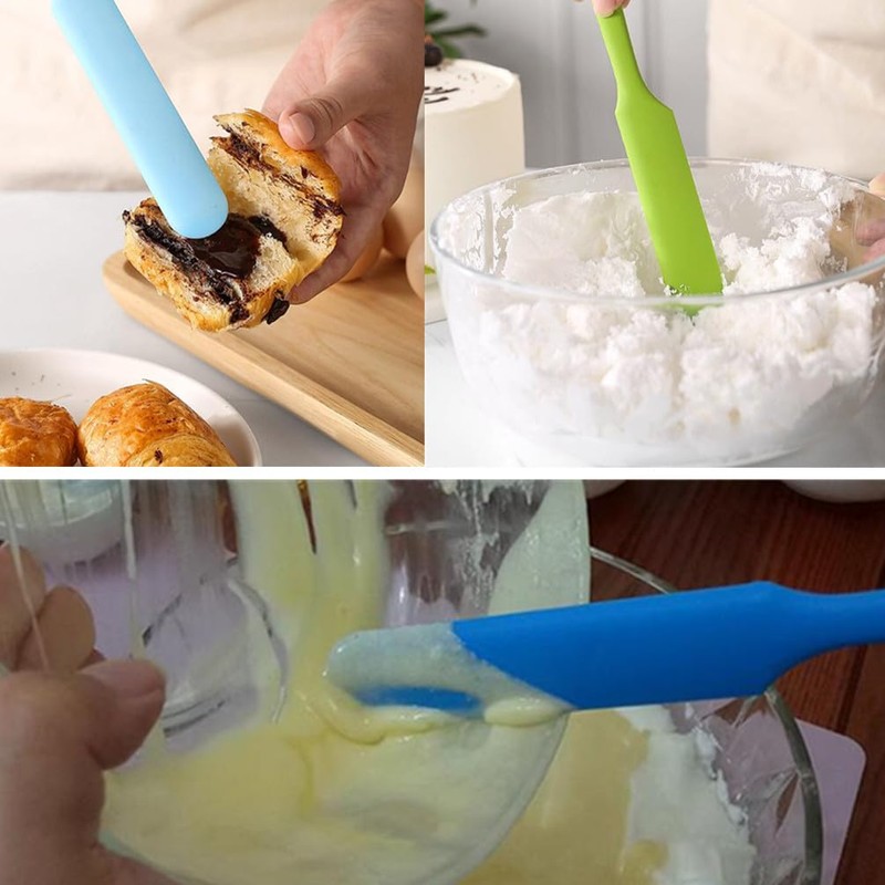 3 Pack Non-stick Wax Spatulas Silicone Body Hair Removal Sticks