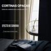 NANWEI Cortinas Blackout con Aislamiento Térmico para Estar/Recámara Ventana, con