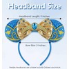 LIHELEI Mouse Ears Headband, Princess Jasmine Headbands for Girls Birthday