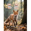 Flpruy Fox Earrings 925 Sterling Silver Fox Studs Earrings Fox