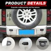 Car Tow Hook Towing Ring Covers for L@R @Def@ender 90