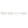 Generisch Dilem Original Glasses 1DC23 with Interchangeable Arm ZD002 -
