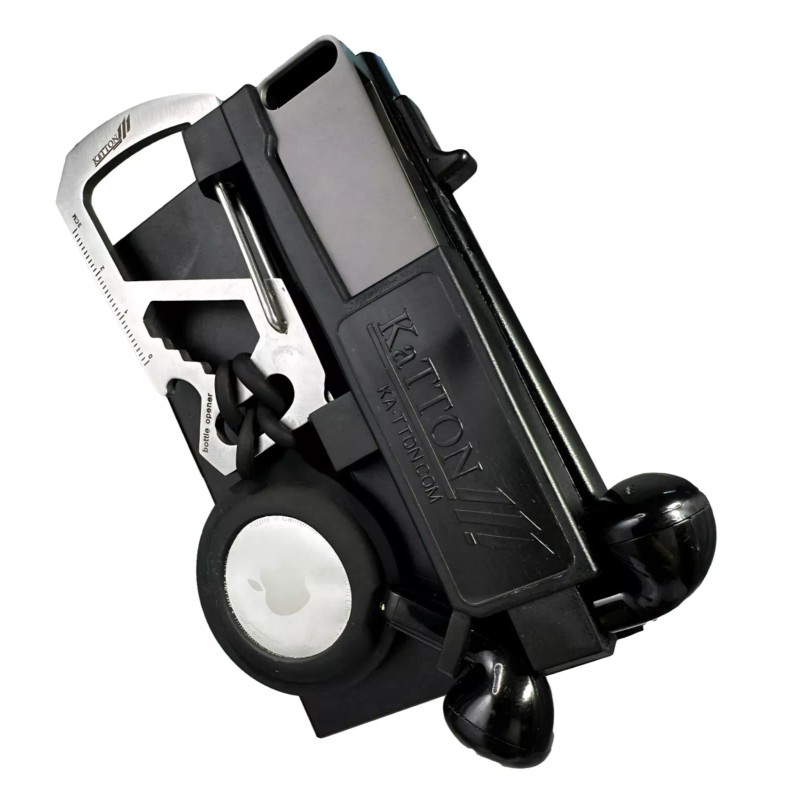 KaTTON - Utlity Knife -Removable Multi tool - Pop-Up Wallet,