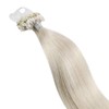 Ugeat Micro Loop Human Hair Extensions 16Inch Micro Ring Hair