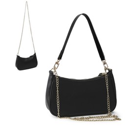fannos Hobo Bag Women's Shoulder Bags Teenager Girls Handbag Women's Shoulder Bag, black, Contemporary