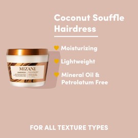 Mizani Hairdress Coconut Soufflé | Conditions & Softens Hair | With Coconut Oil