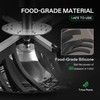 VIVOSUN 13 inch Bud Leaf Bowl Trimmer- Clear Visibility Dome,