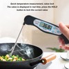 Food Thermometer, Foldable Meat Thermometer with Multiple Angles, Fast Digital