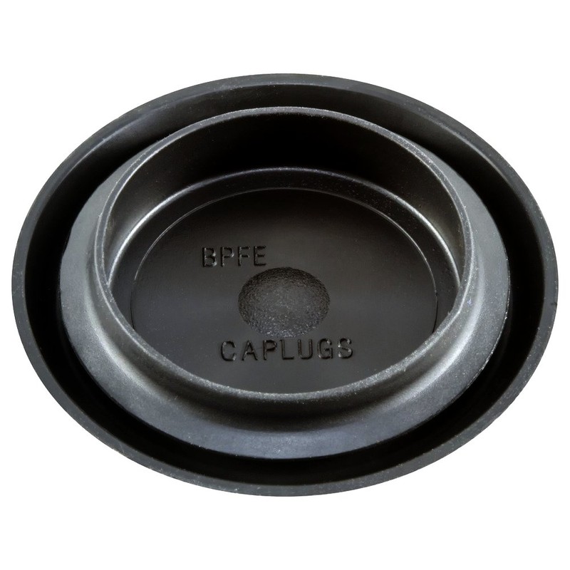 (Pack of 10) 1" - (1.00 inch) Black Rubber Plugs