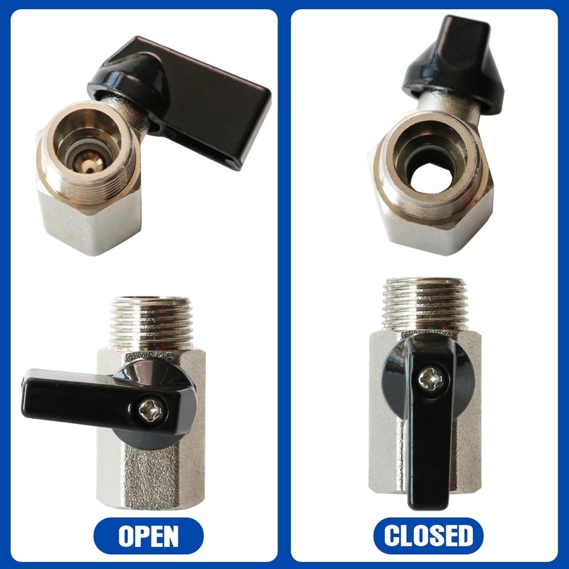 3/4'' Compressed Air Outlet Kit, Shop Air Line Kit Includes