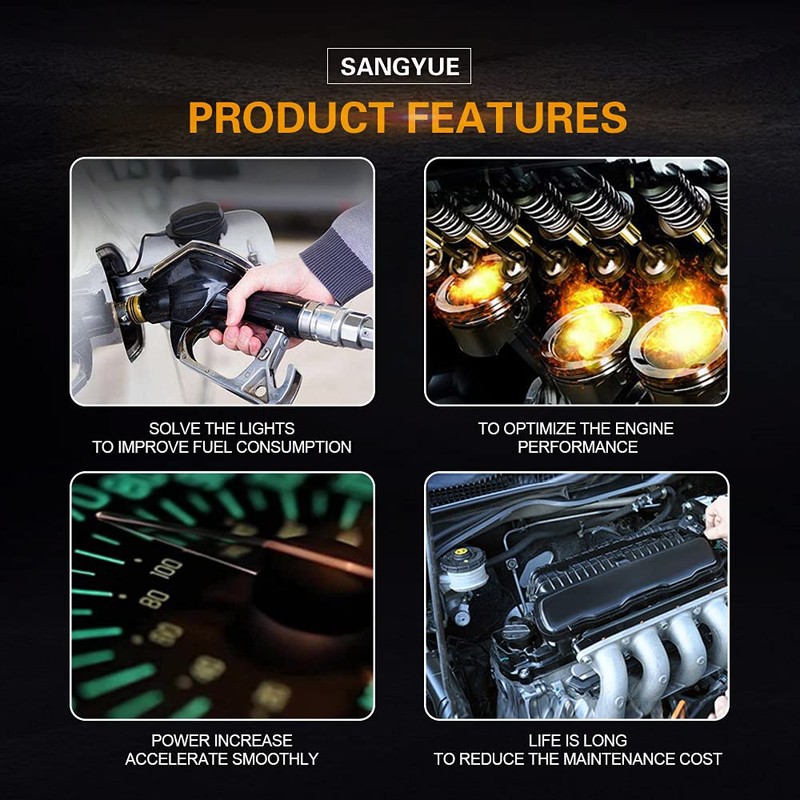 Sangyue 2PCS Oxygen O2 Sensor 1 & 2 for 2013-2019