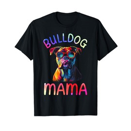American Bulldog Mom Mama Pop Art American Bulldog Lovers Men Women Girls Kids T-Shirt