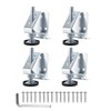 Artilife 4Pack Heavy Duty Furniture Leveler Legs 2 Inch Height