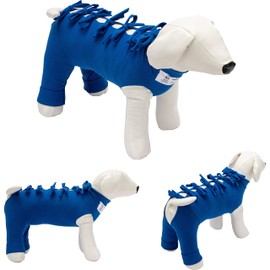 Bendana Post-operative suit for dogs and cats, protects wounds and dressings and allows the animal to move freely. Model 021 - suit for stomach, chest and hind legs (XXL)