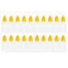 PATIKIL 20ml Liquid Dropper Bottles 20pcs PE Squeezable Drop Eye
