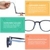 VisionGlobal Blue Light Blocking Glasses for Kids, Blurry and Anti