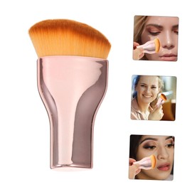 Minkissy 5pcs Foundation Makeup Brush Blush Brush for Women Portable Small Makeup for Foundation Liquid