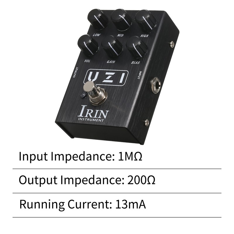IRIN Guitar Effect Pedal Mini Guitar Heavy Rock Distortion Effect