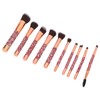10pcs Makeup Brushes Set Soft Bristles Portable Cosmetics Tool Kits
