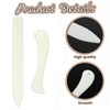 Bone Folder Scoring, 2PCS Sewing Seam Bone Folder Plastic Bones